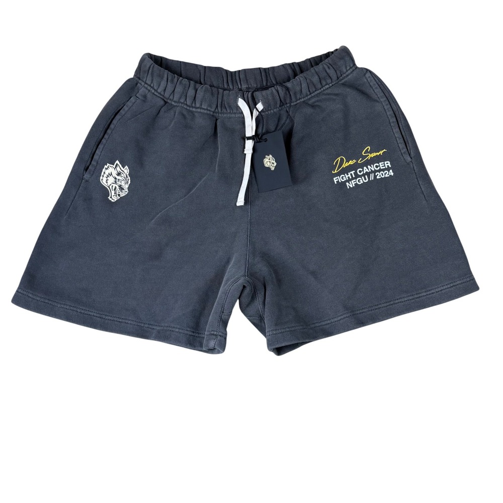 Darc Sport Mens Fight Cancer 2024 Post Lounge Sweat Shorts Wolf Gray 92-1000